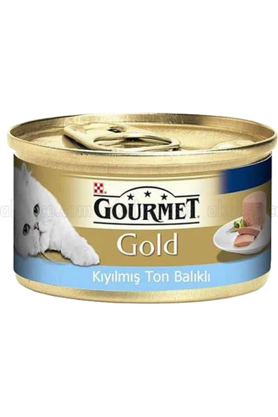 Gourmet Gold Kıyılmış Ton Balıklı 85g 24 Adet