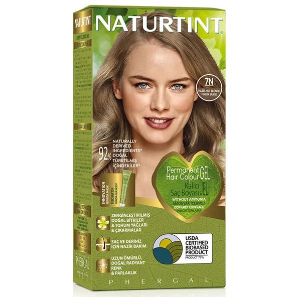 Naturtint Doğal Saç Boyası - 7N Fındık Sarısı ürün görseli
