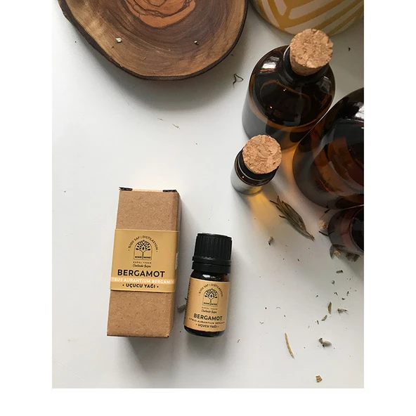 Nine Mine Saf ve Doğal Bergamot Uçucu Yağı 5 ml ürün görseli