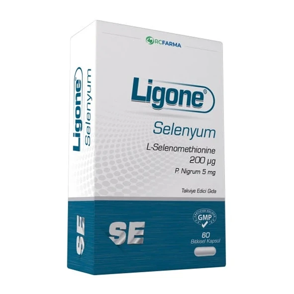 Ligone Selenyum 60 Kapsül Takviye Edici Gıda ürün görseli