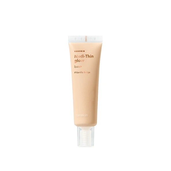 Hanskin Nudi Thin Glow Base - Vanilla Beige 30 ml ürün görseli