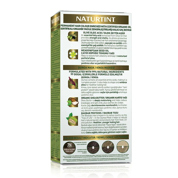 Naturtint Doğal Saç Boyası - 7N Fındık Sarısı - Resim 4