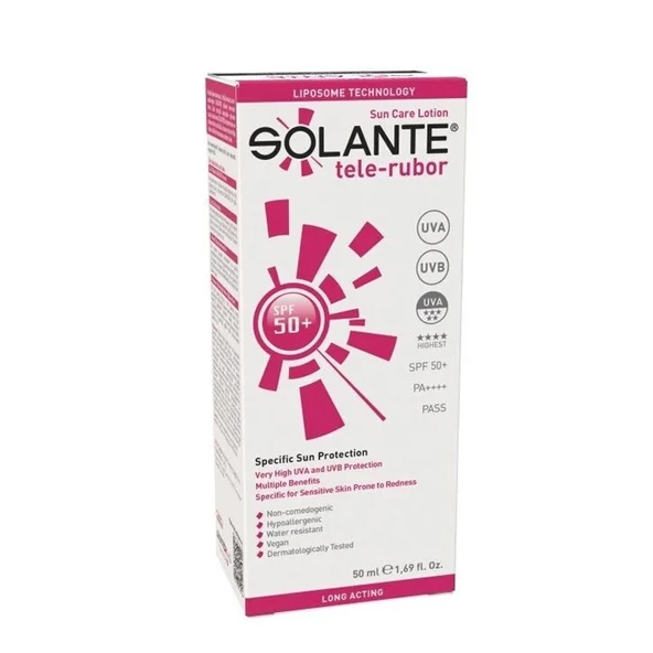 Solante Telerubor SPF 50+ Losyon 50 ml - Resim 2
