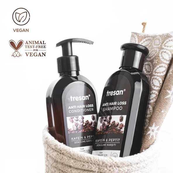Tresan Kafein & Peptit Dökülme Karşıtı Şampuan 300 ml - Resim 2