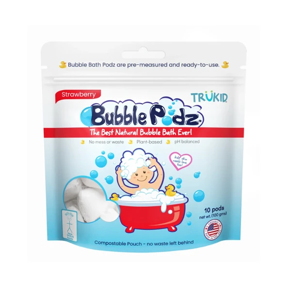 Trukid Bubble Podz Çilek Kokulu Banyo Köpüğü 10lu ürün görseli