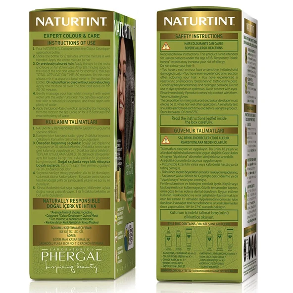 Naturtint Doğal Saç Boyası - 2.1 Mavi Siyah - Resim 2