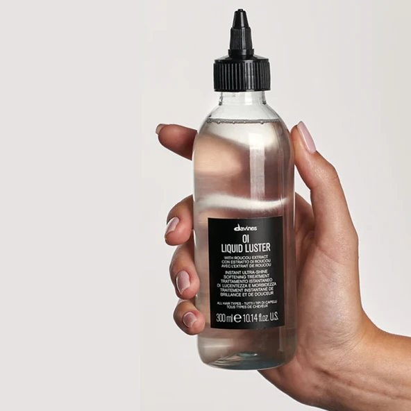 Davines Oi Liquid Luster Hızlı Parlaklık Veren Durulanan Saç Serumu 300 ml - 3