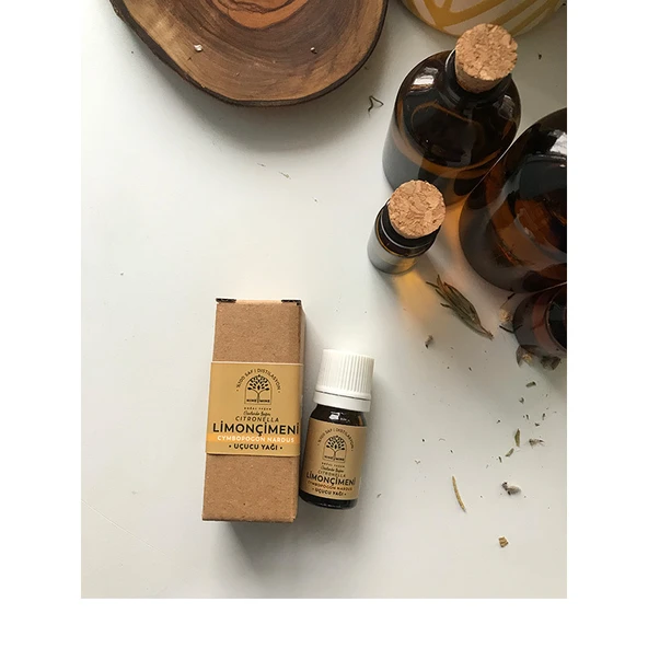 Nine Mine Limon Çimeni Uçucu Yağı 5 ml - Resim 3