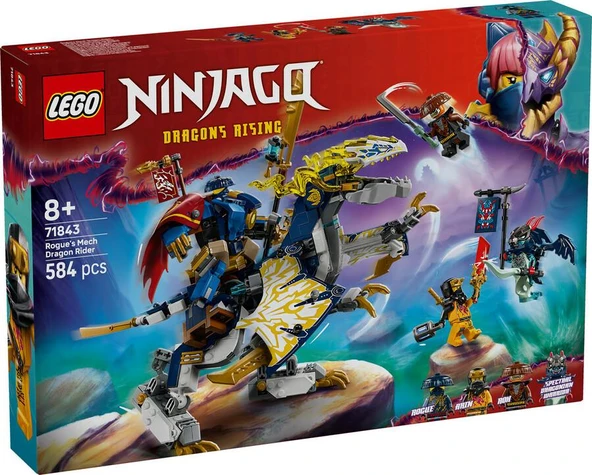 LEGO Ninjago 71843 Rogue's Mech Dragon Rider ürün görseli