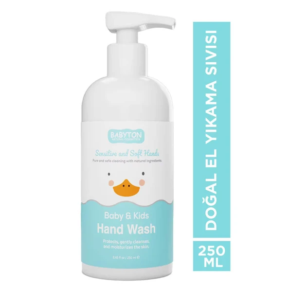 Babyton Bebek Ve Çocuklar İçin Doğal El Yıkama Sıvısı 250 ml - Resim 2