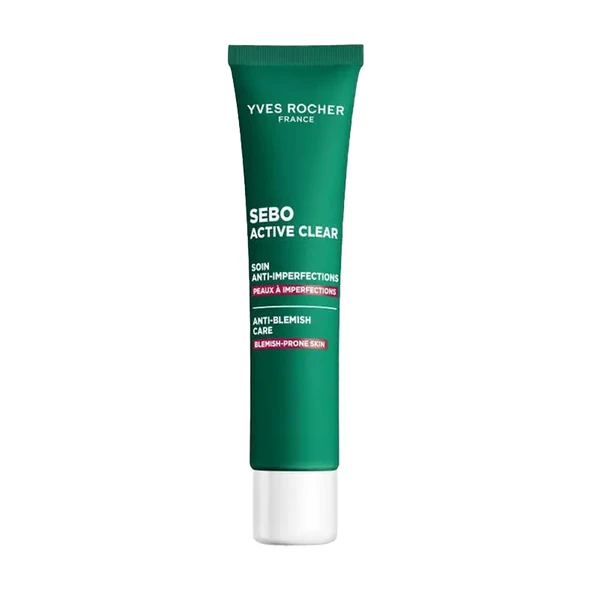 Yves Rocher Sebo Active Clear Arındırıcı Botanik Aktif Kompleks Jel Krem 40 ml ürün görseli