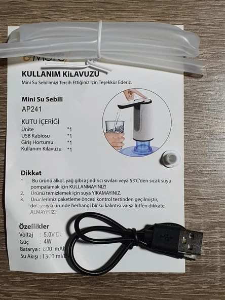 Otomatik Su Pompası Şarjlı - Resim 3