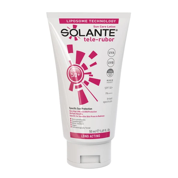 Solante Telerubor SPF 50+ Losyon 50 ml ürün görseli