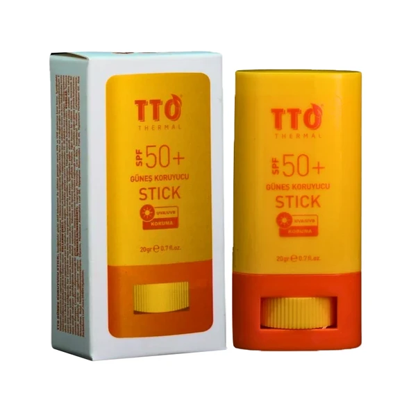 TTO Güneş Koruyucu Stick 50SPF Uva Uvb Koruma 20 gr ürün görseli