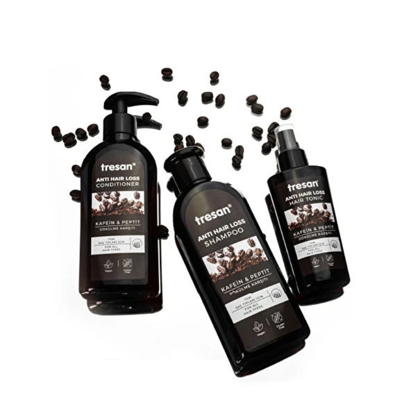 Tresan Kafein & Peptit Dökülme Karşıtı Şampuan 300 ml - Resim 4