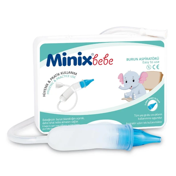 Minix Bebe Burun Aspiratörü ürün görseli