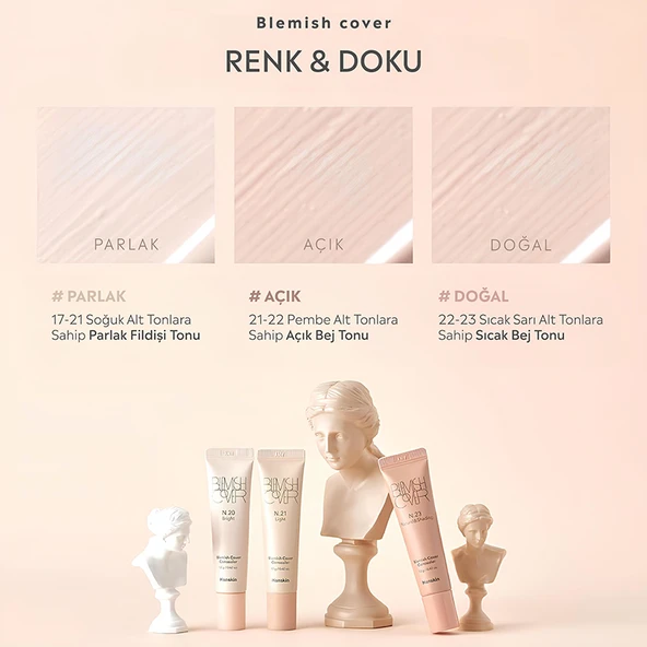 Hanskin Blemish Cover Concealer No21 Light 12 g - 2