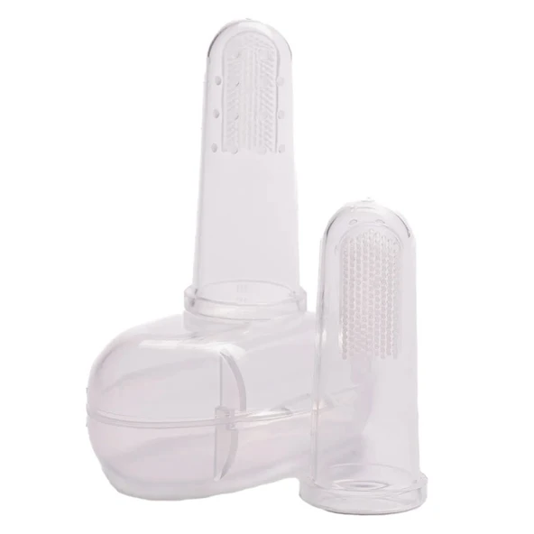 Babyton Silikon İkili Parmak Fırça ürün görseli