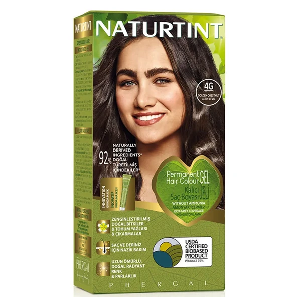 Naturtint Doğal Saç Boyası - 4G Altın Kestane ürün görseli