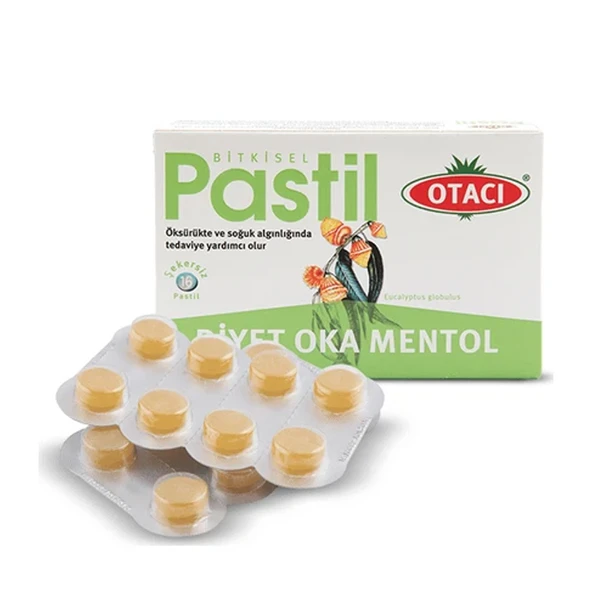 Otacı Diyet Oka Mentol 16 Pastil ürün görseli