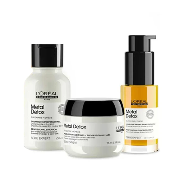 Loreal Professionnel Anti-Breakage Hair Kit - Şampuan - Maske - Bakım Yağı - Resim 2