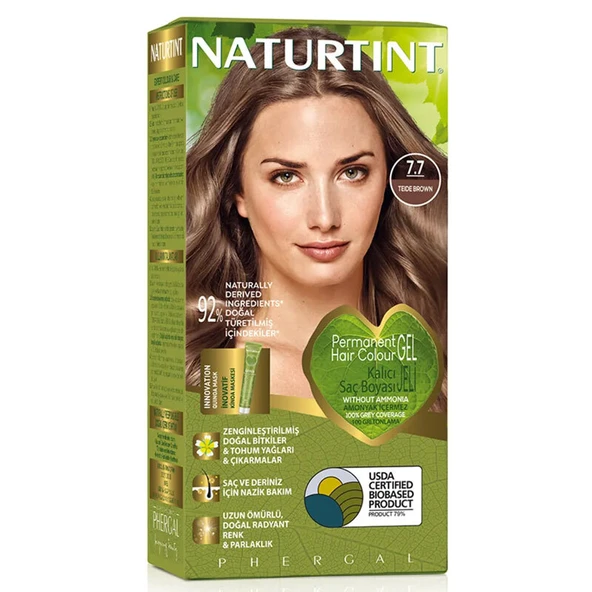 Naturtint Doğal Saç Boyası - 7.7 Doğal Teide Kahvesi ürün görseli