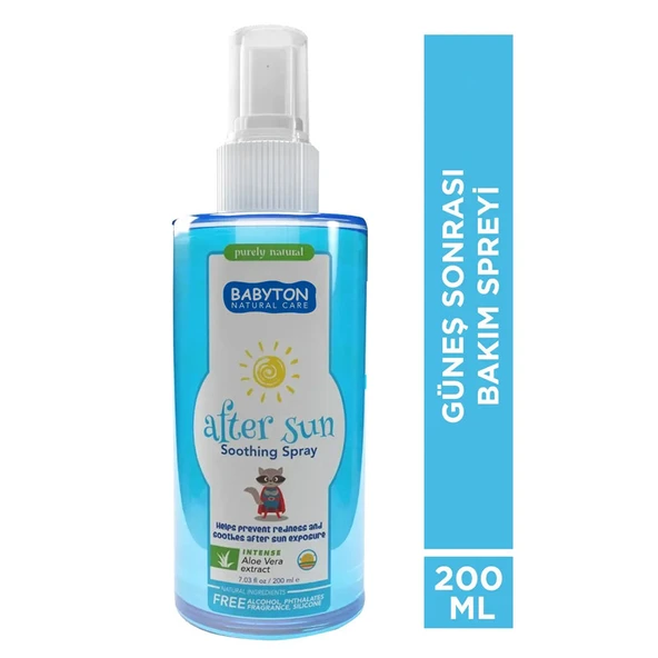 Babyton Bebek ve Çocuklar için Güneş Sonrası Sprey 200 ml - Resim 2