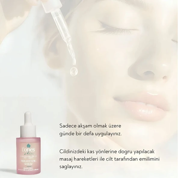 Lones Glow Lift Brightening Serum 30 ml - Resim 2