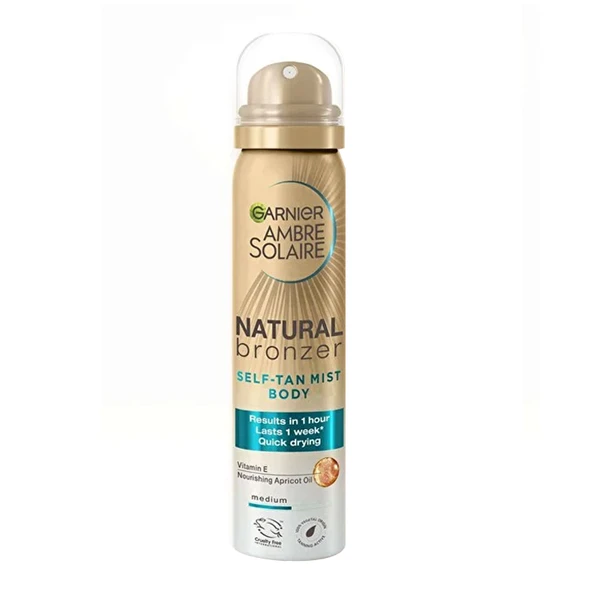 Garnier Ambre Solaire Natural Bronzer Güneşsiz Bronzlaştırıcı Sprey 150 ml