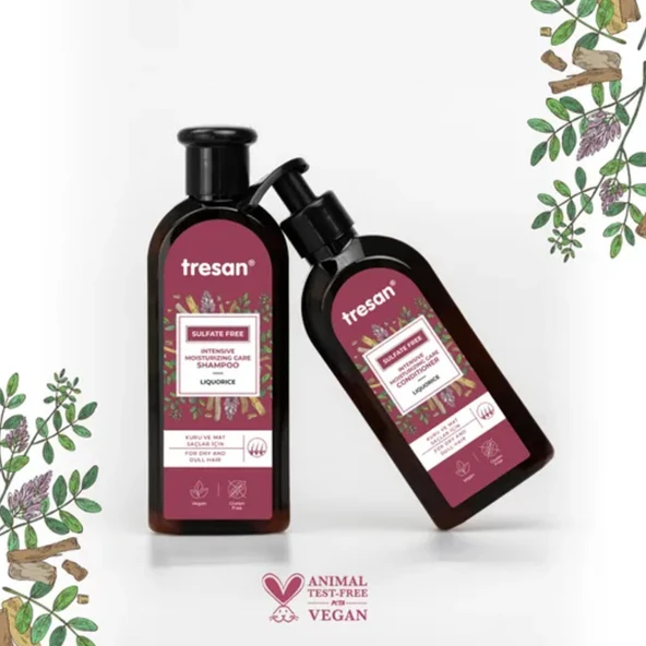 Tresan Meyan Kökü Yoğun Nemlendirici Sülfatsız Bakım Saç Kremi 300 ml - Resim 4