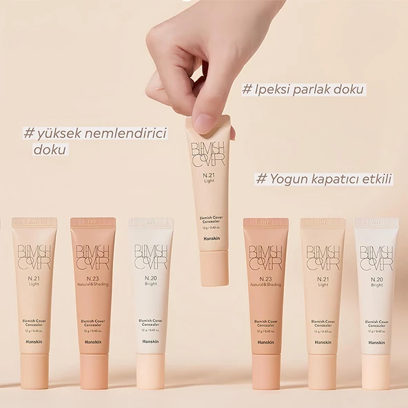 Hanskin Blemish Cover Concealer No21 Light 12 g - 3