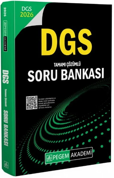 Pegem 2026 DGS Tamamı Çözümlü Soru Bankası Pegem Yayınları - Resim 2