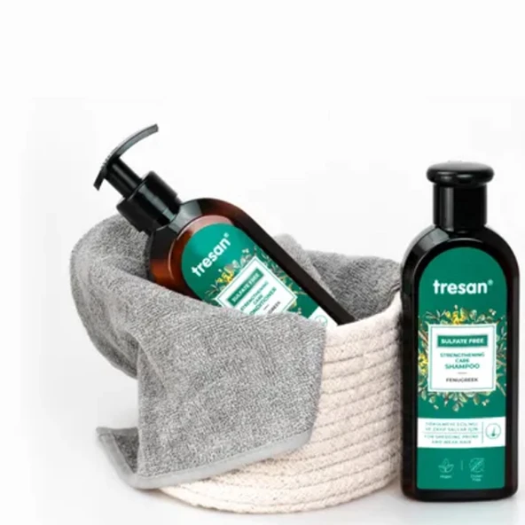 Tresan Çemen Otu Güçlendirici Sülfatsız Bakım Şampuanı 300 ml - Resim 4