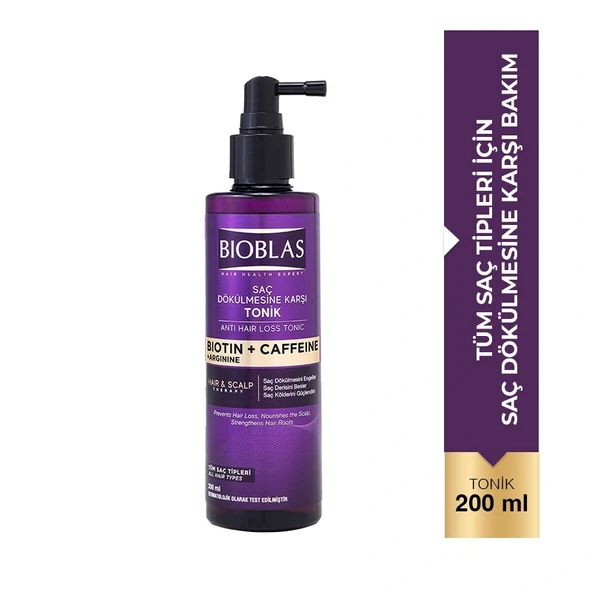 Bioblas Saç Dökülmesine Karşı Biotin ve Kafein İçeren Tonik 200 ml - Resim 2