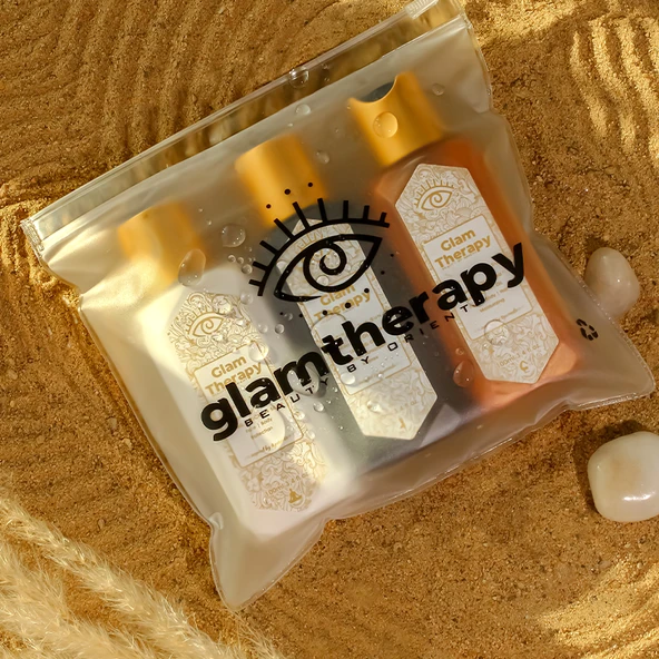 Glam Therapy Empire Of The Sun Serisi 3lü Set - Kozmetik Çanta Hediyeli - 5