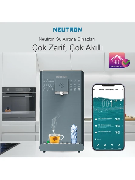 Neutron NTL-SU20C6WB Akıllı Sıcak Soğuk Su Arıtma Cihazı Pompalıdır Ve Su Tankı Olmadan Arıtır Mobil Uygulama Kullanımı - 2