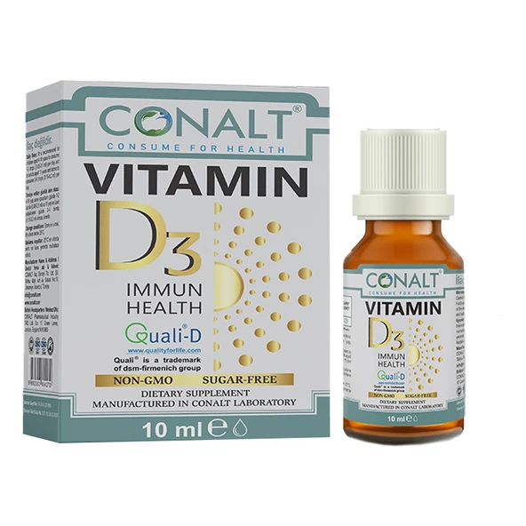 Conalt Vitamin D3 Takviye Edici Gıda 10 ml ürün görseli