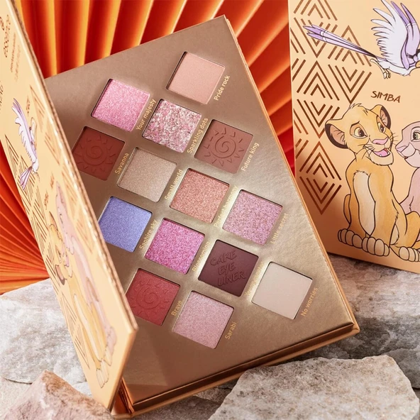 Essence Disney The Lion King Eyeshadow Palette - 02 Strong From Sunrise To Sunset 11.2 gr - Resim 4