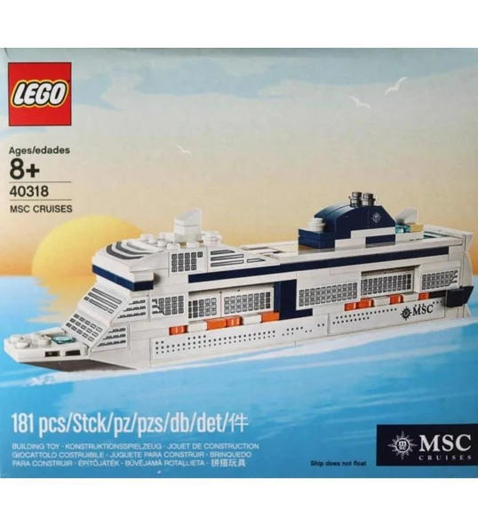 LEGO Iconic 40318 MSC Cruises