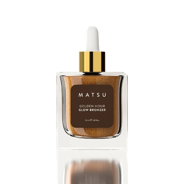 Matsu Golden Hour Işıltılı Bronzlaştırıcı Vücut Yağı 50 ml