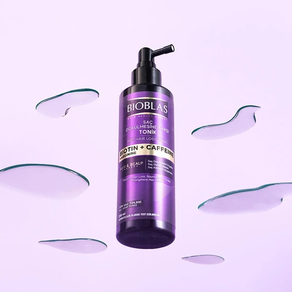 Bioblas Saç Dökülmesine Karşı Biotin ve Kafein İçeren Tonik 200 ml - Resim 3