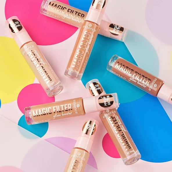 Essence Makeup Base Glow Booster Magic Filter - 20 Medium 14 ml - Resim 5