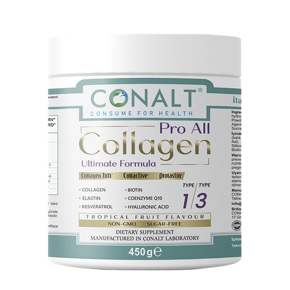 Conalt Pro All Collagen Takviye Edici Gıda 450 gr ürün görseli