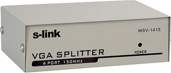S-link msv-1415 1PC-4 Vga 150mhz Monitör Çoklayıcı ürün görseli