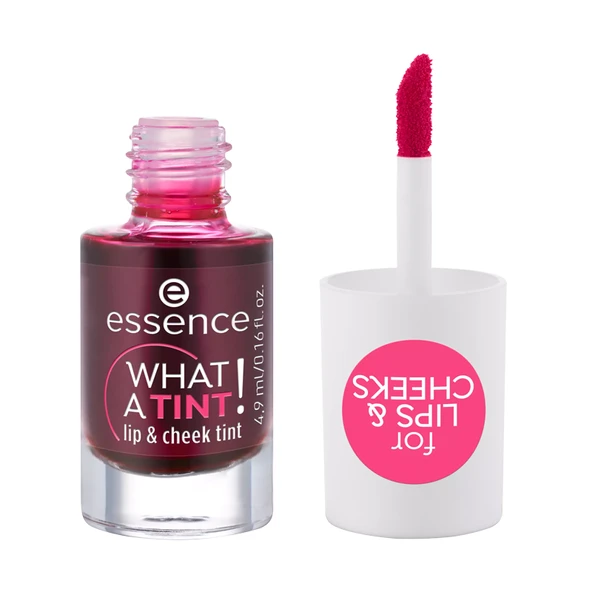 Essence What a Tint! Lip and Cheek Tint - 01 Kiss From A Rose 4.9 ml - Resim 2
