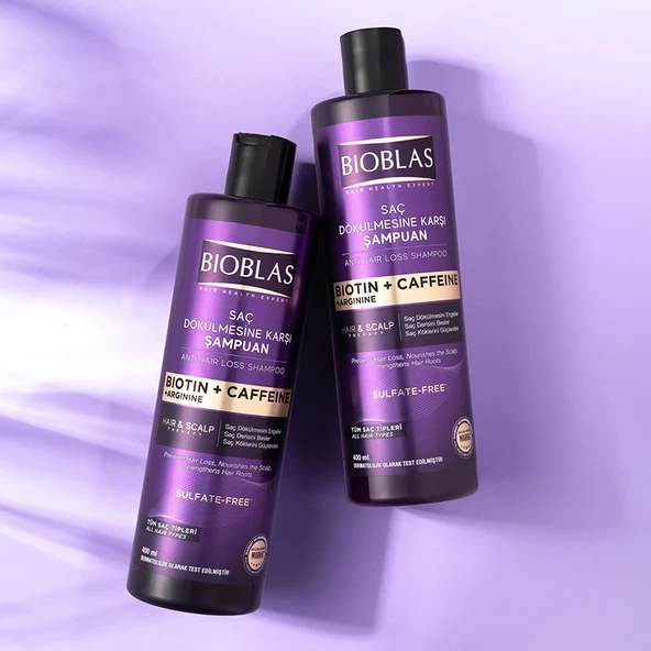 Bioblas Saç Dökülmesine Karşı Biotin ve Kafein İçeren Şampuan 400 ml - Resim 4