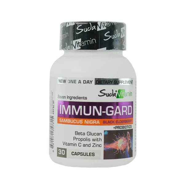 Suda Vitamin Immun-Gard Takviye Edici Gıda 30 Kapsül ürün görseli