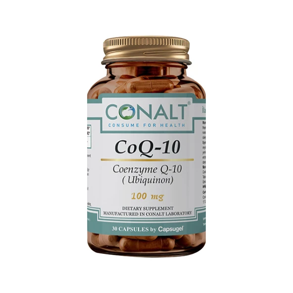 Conalt CoQ-10 100 mg Takviye Edici Gıda 30 Kapsül ürün görseli