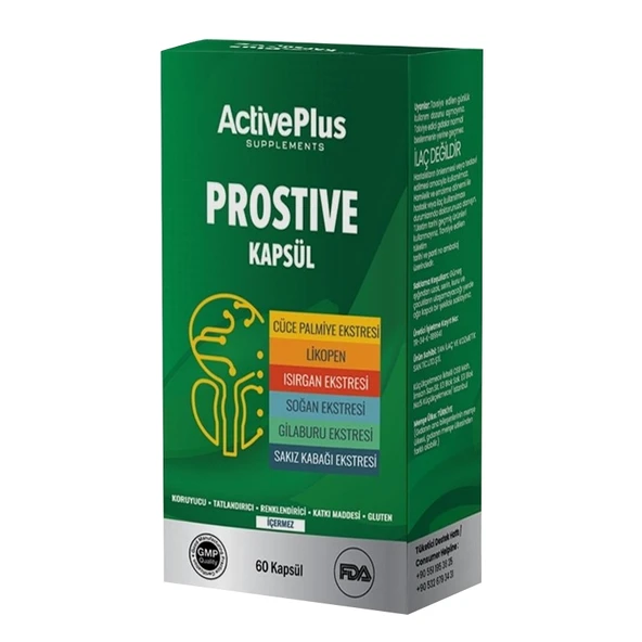 ActivePlus Prostive 60 Kapsül ürün görseli
