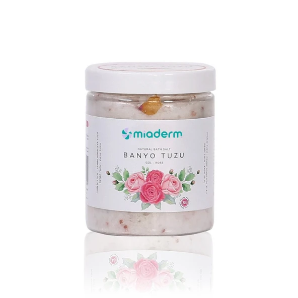 Miaderm Gül Yağlı Doğal Banyo Tuzu 300gr ürün görseli
